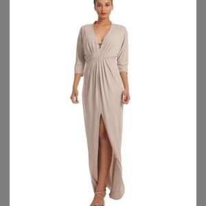 Trina Turk Beige Salsa Formal Casual Maxi Dress